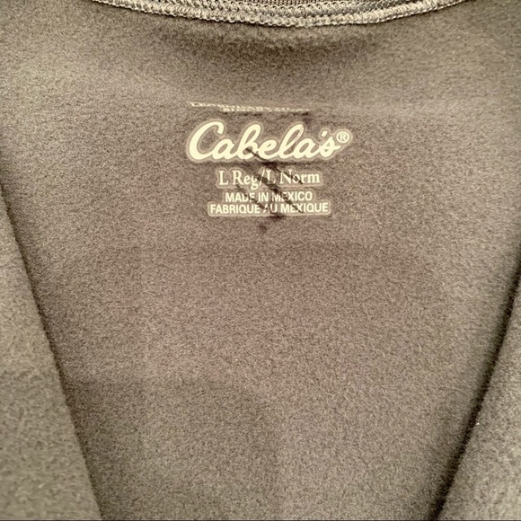 Cabelas Polartec Womens Size Large 1/4 Zip L/S Wicking Active Pullover Top NEW - Picture 5 of 10
